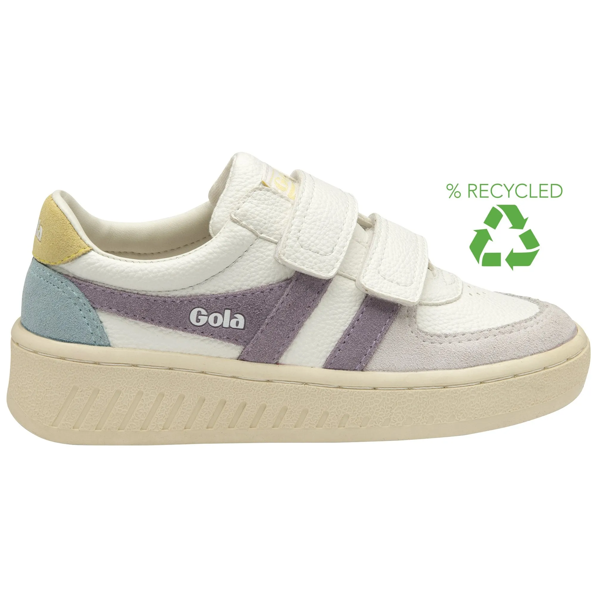 GOLA | Classics Kids Grandslam Trident Strap Trainers