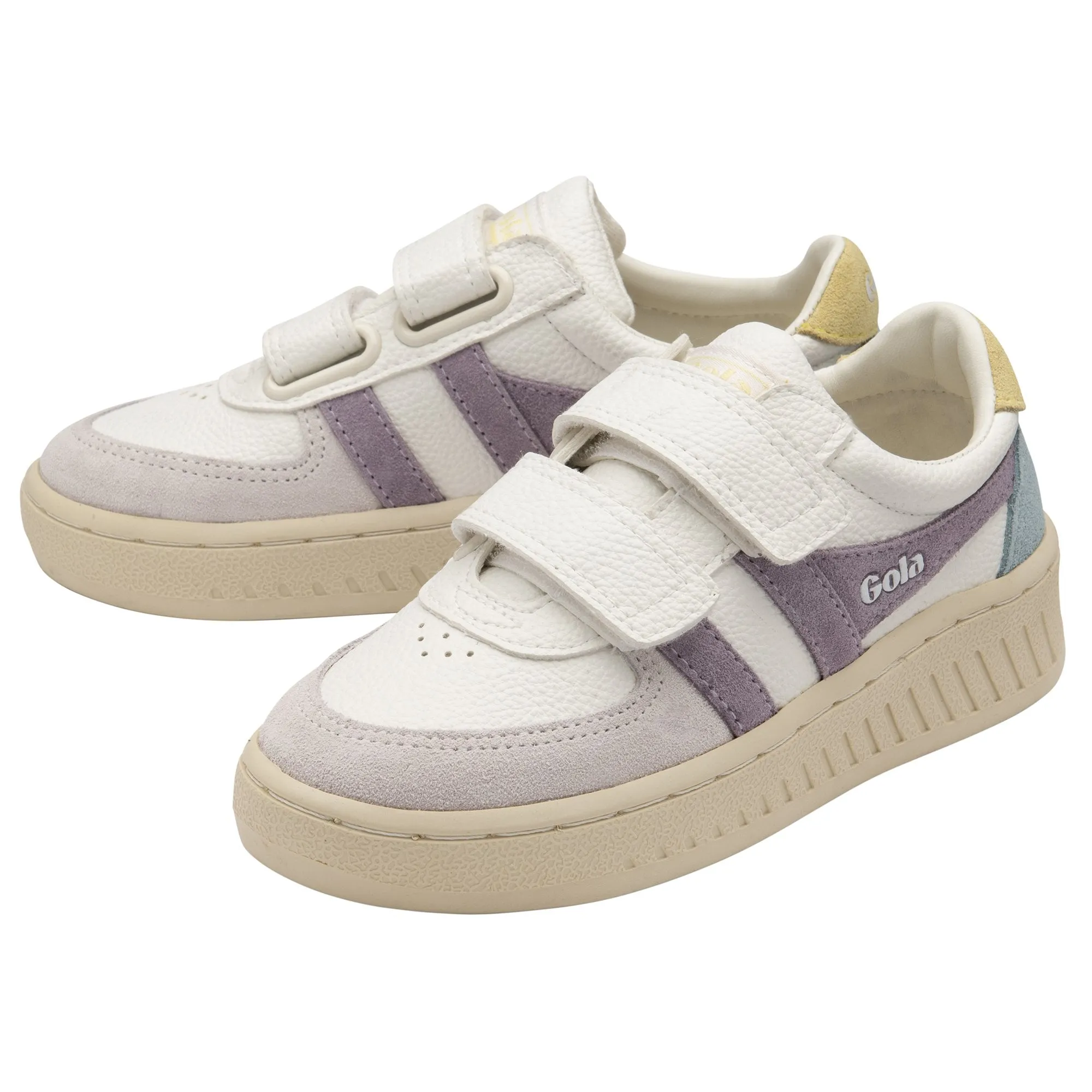GOLA | Classics Kids Grandslam Trident Strap Trainers