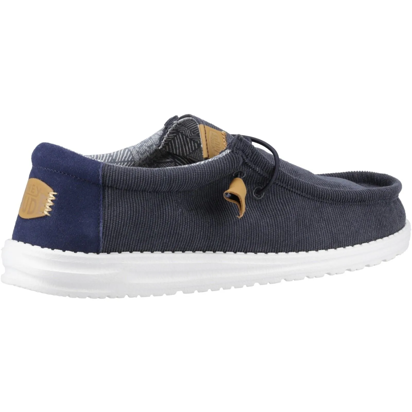 Heydude 40163 Wally Corduroy Klassische Slipper für Herren, Marineblau