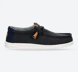 Heydude 40163 Wally Corduroy Klassische Slipper für Herren, Marineblau