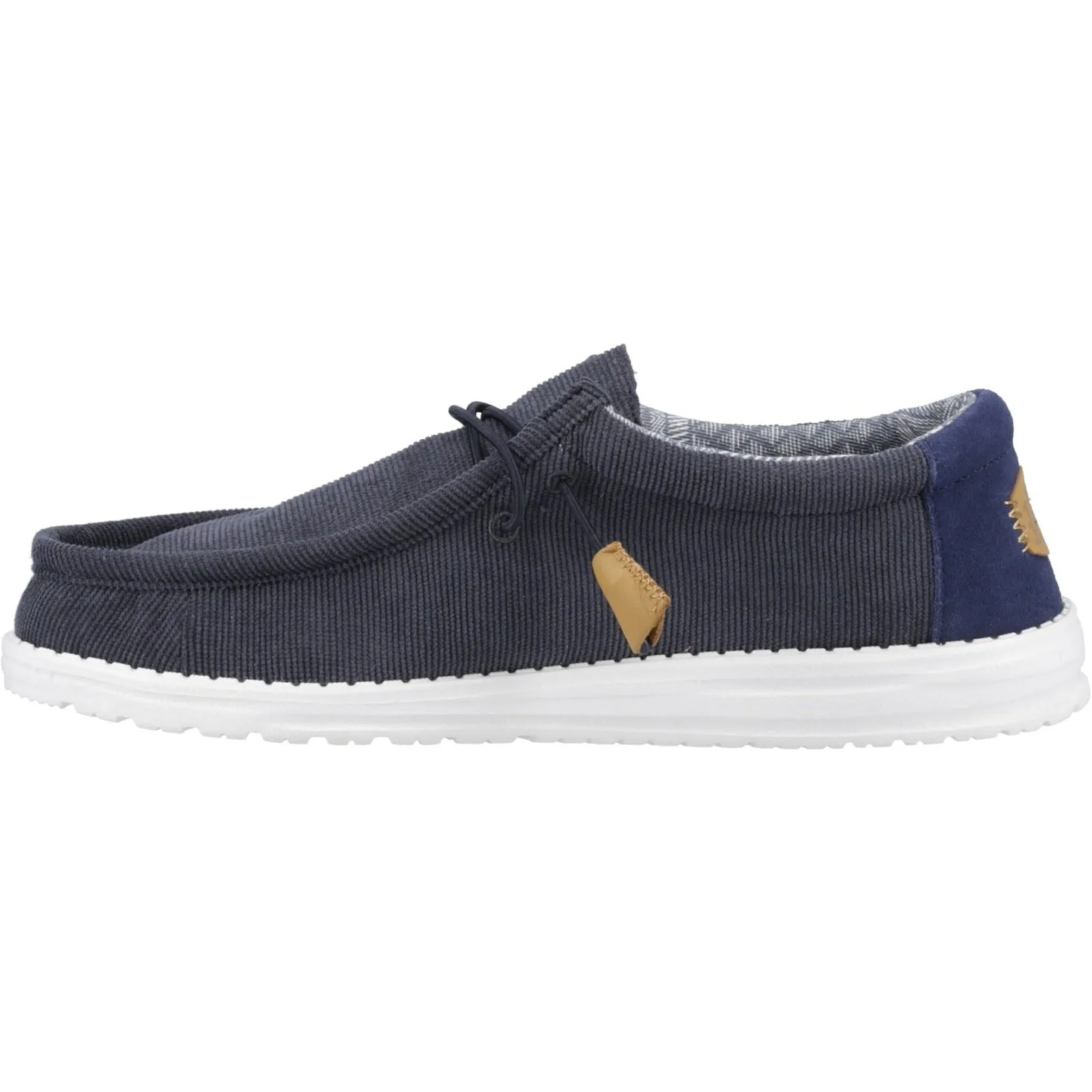 Heydude 40163 Wally Corduroy Klassische Slipper für Herren, Marineblau