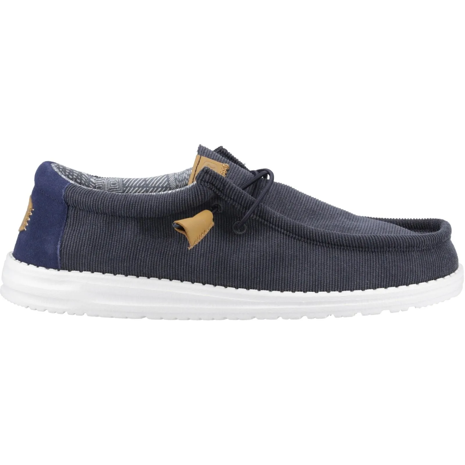 Heydude 40163 Wally Corduroy Klassische Slipper für Herren, Marineblau