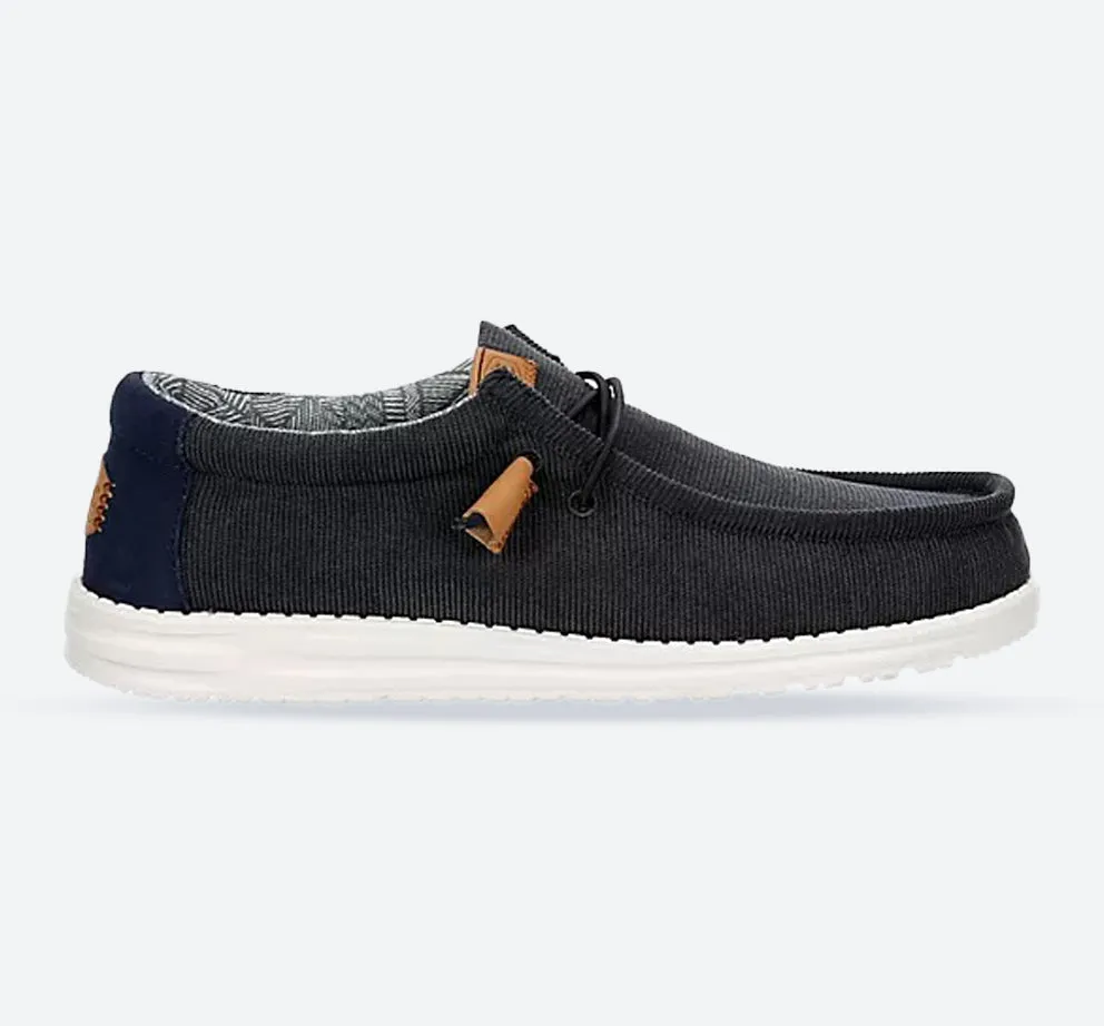 Heydude 40163 Wally Corduroy Klassische Slipper für Herren, Marineblau