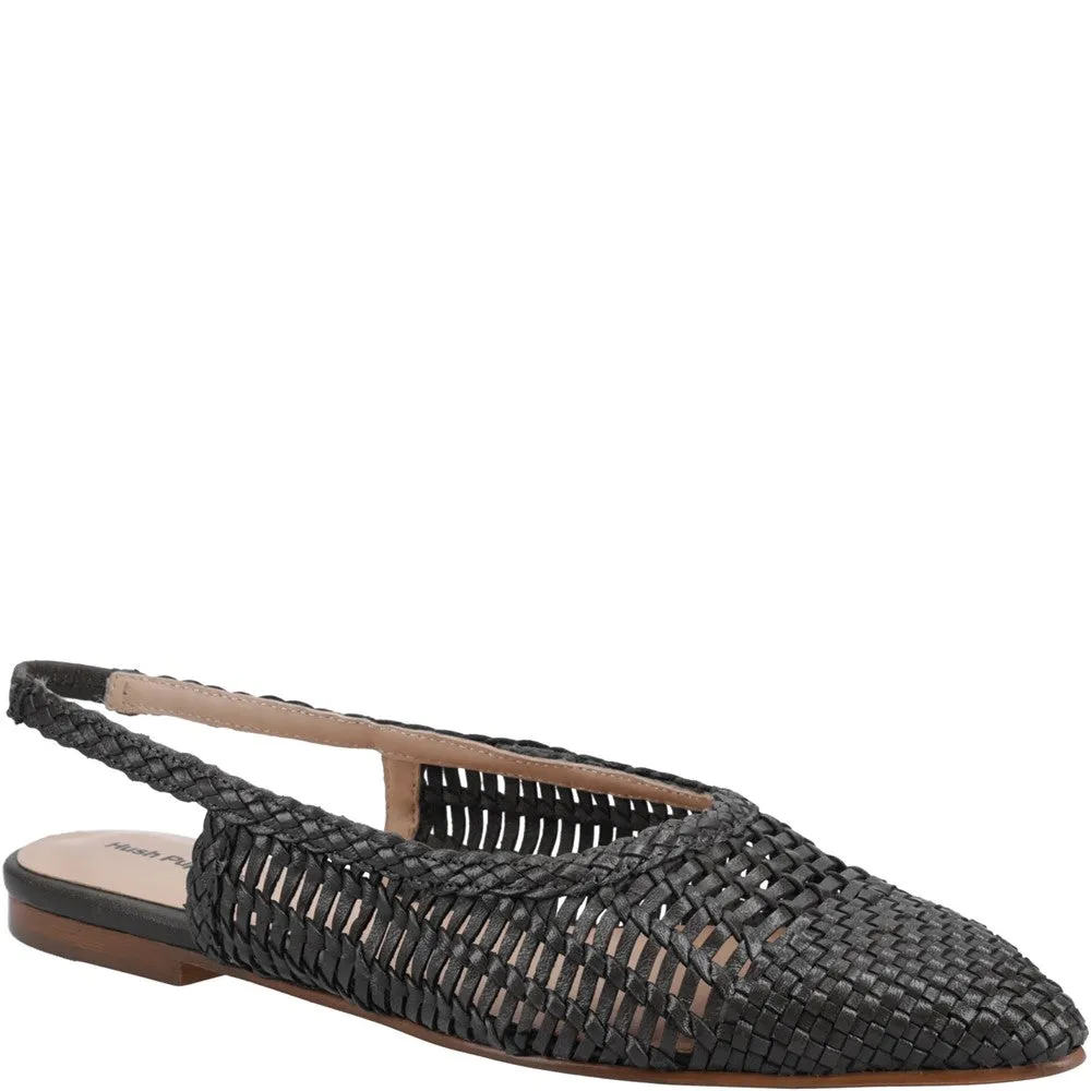 Hush Puppies Dalia Woven Slingback Ballerinas