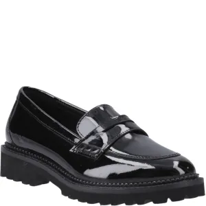 Hush Puppies Grazia Loafer Patent XL Senior School Shoes