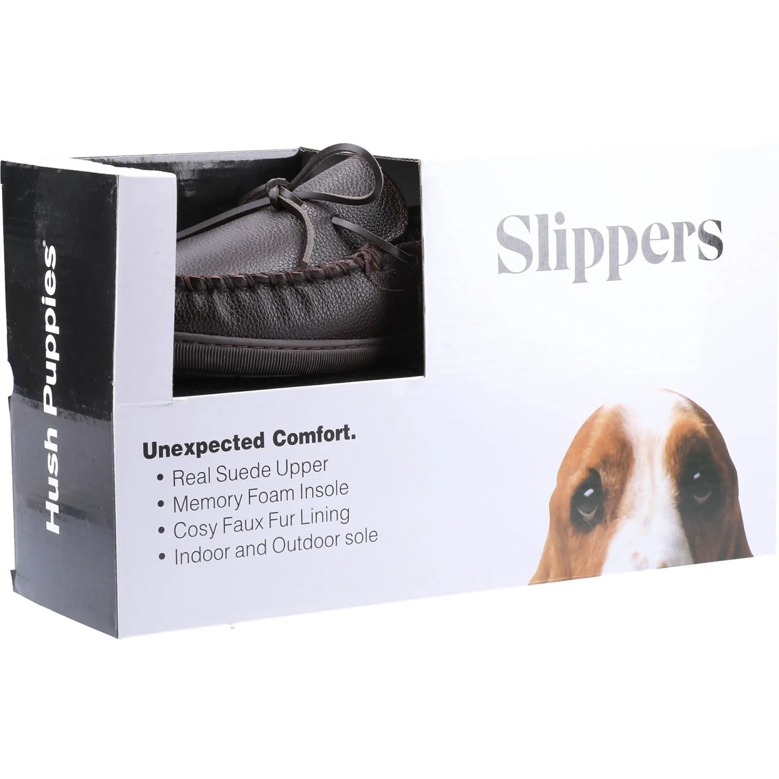 Hush Puppies Leather Classic Slippers For Men (Ace) in 3 Colours, 6-12