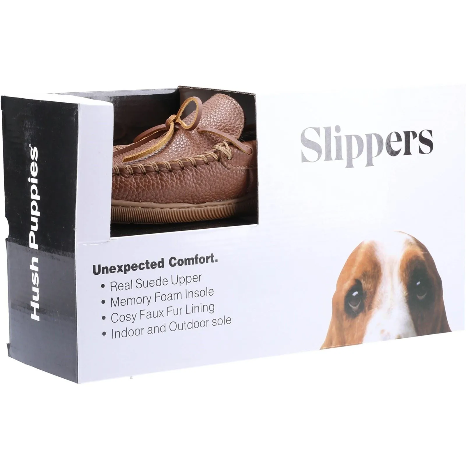 Hush Puppies Leather Classic Slippers For Men (Ace) in 3 Colours, 6-12