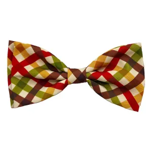Huxley & Kent Harvest Check Bow Tie