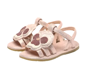 Iles Fields Sandals | Violette | Powder Metallic Leather