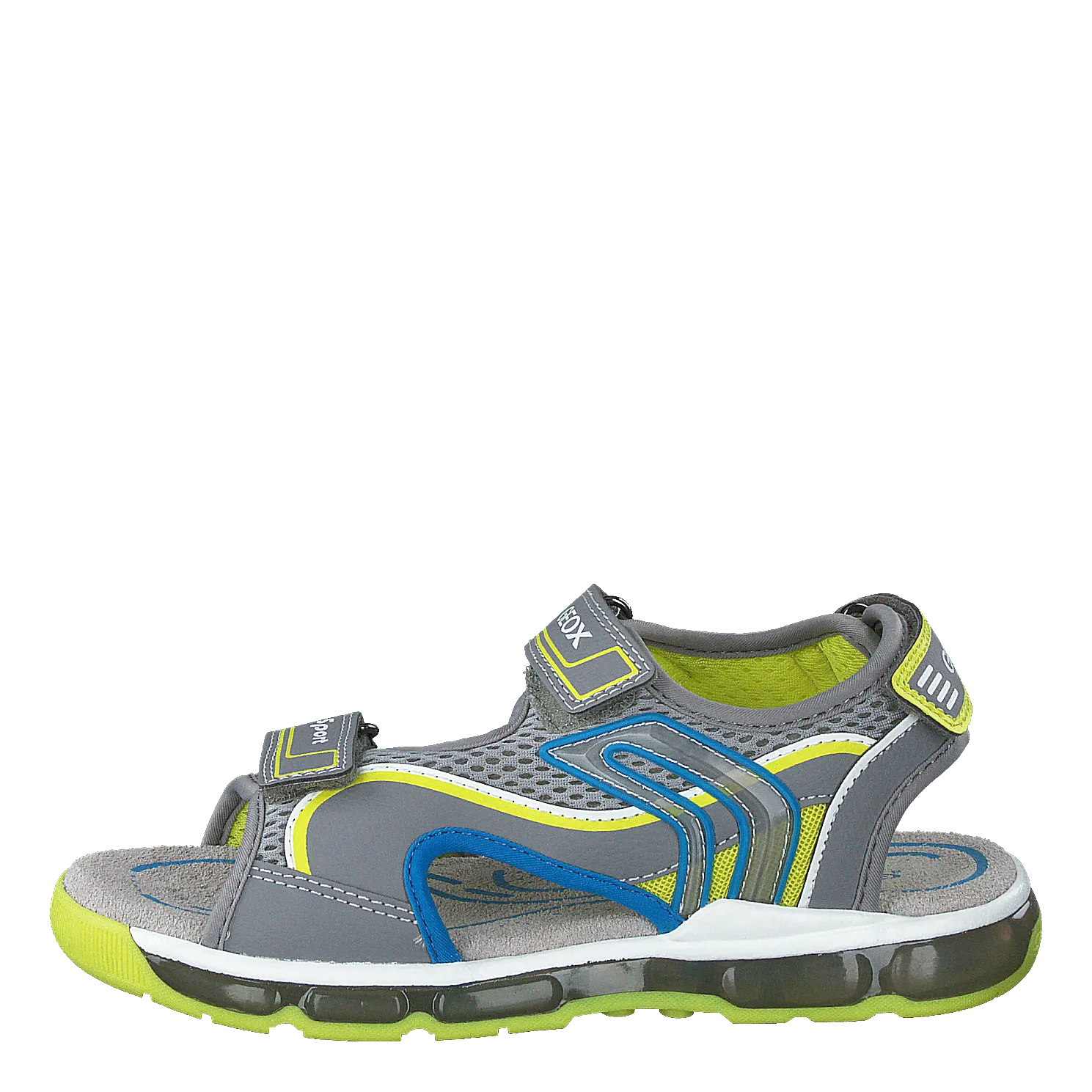 J Sandal Android Boy Grey/lime