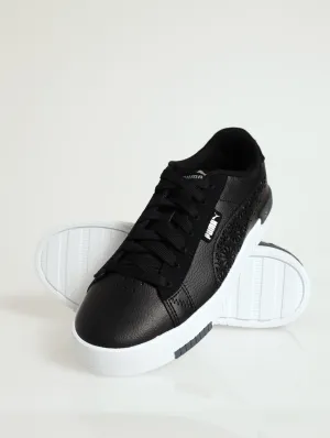 Jada Renew Laser Cut Sneaker - Black