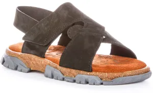 Justinreess England Maeve Sandal In Black | Secret Sale