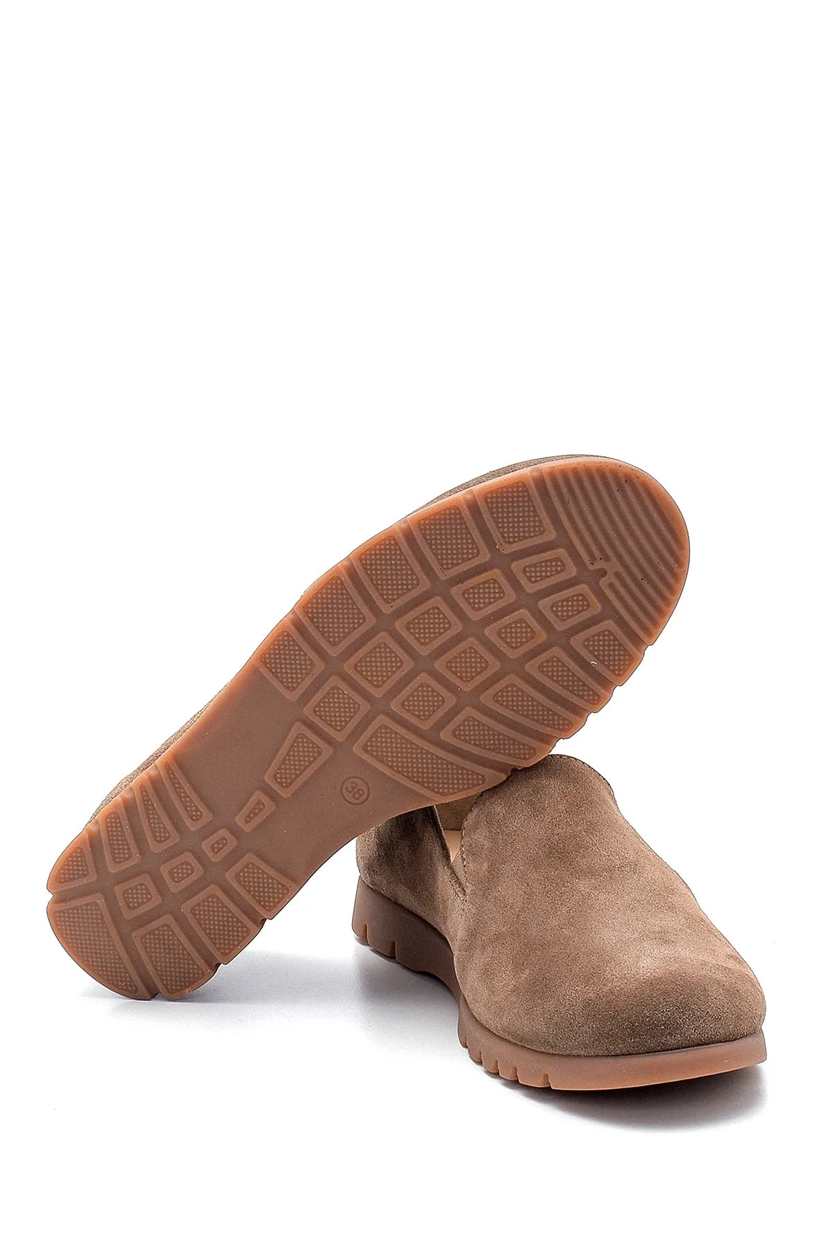 Kadın Süet Loafer