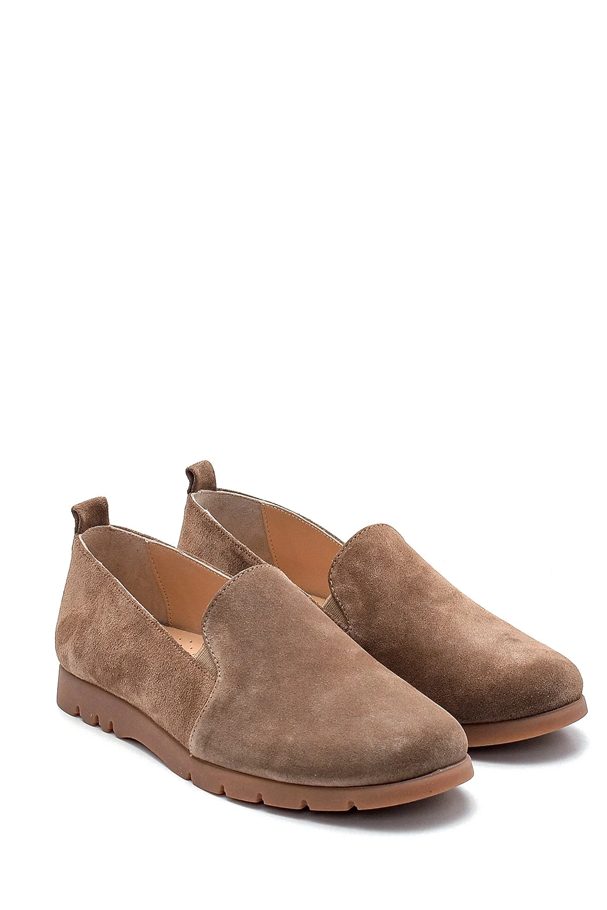 Kadın Süet Loafer