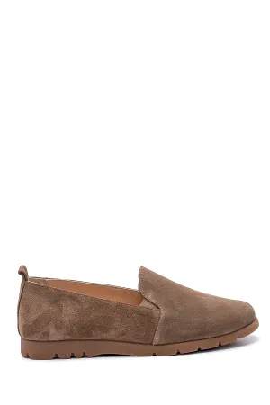 Kadın Süet Loafer