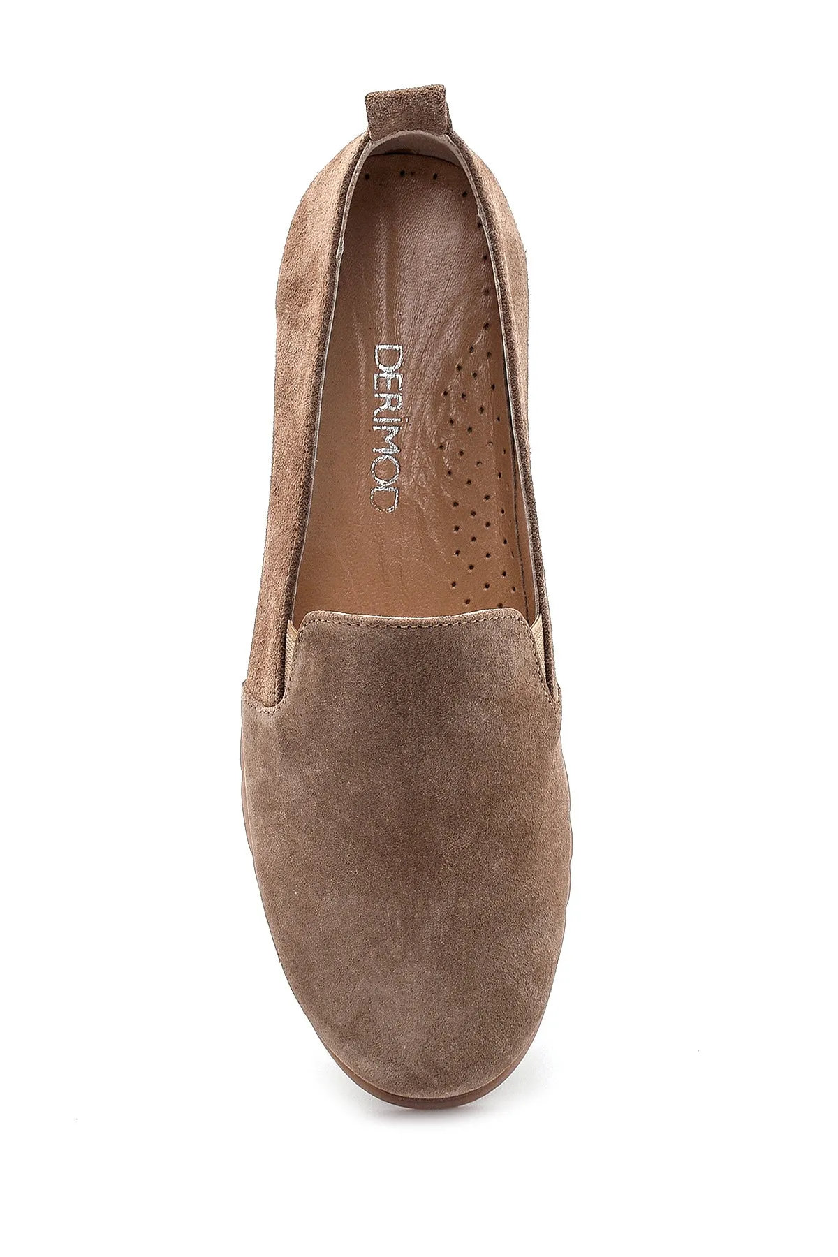 Kadın Süet Loafer