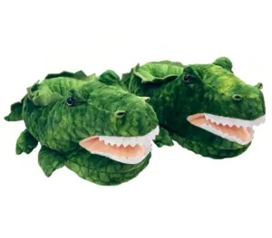 Kid's Alligator Hugs Cute Plush Animal Slippers