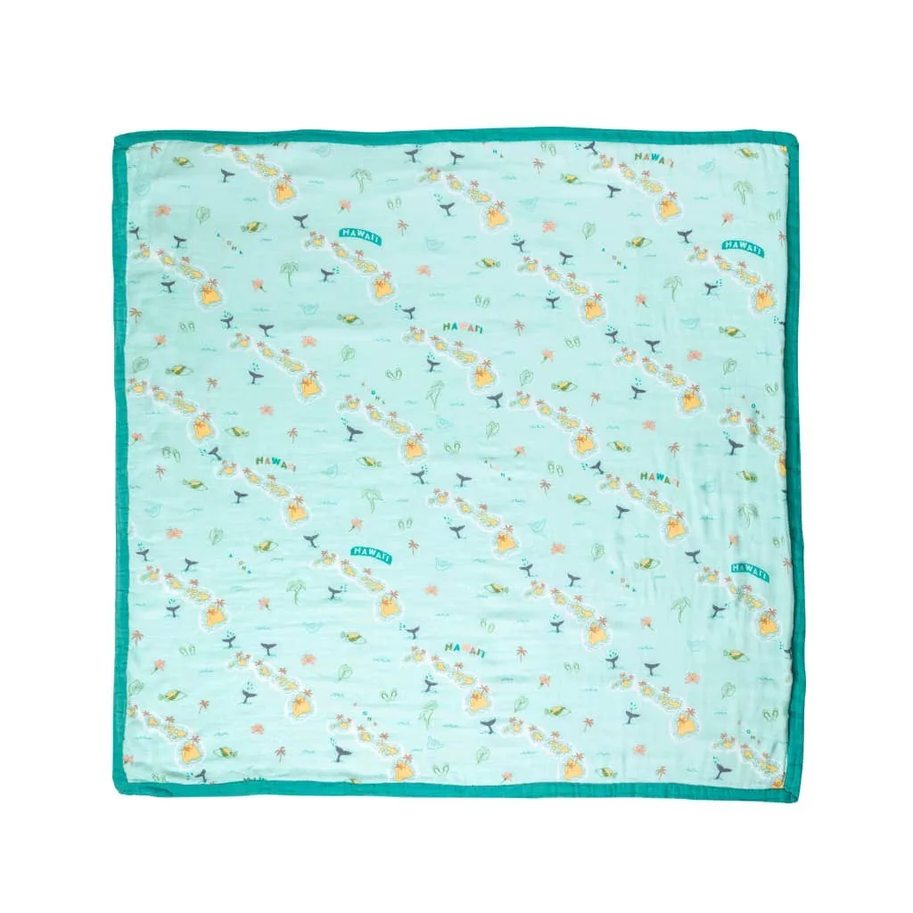 Kuʻu Home O Hawaiʻi Baby Bamboo Quilt