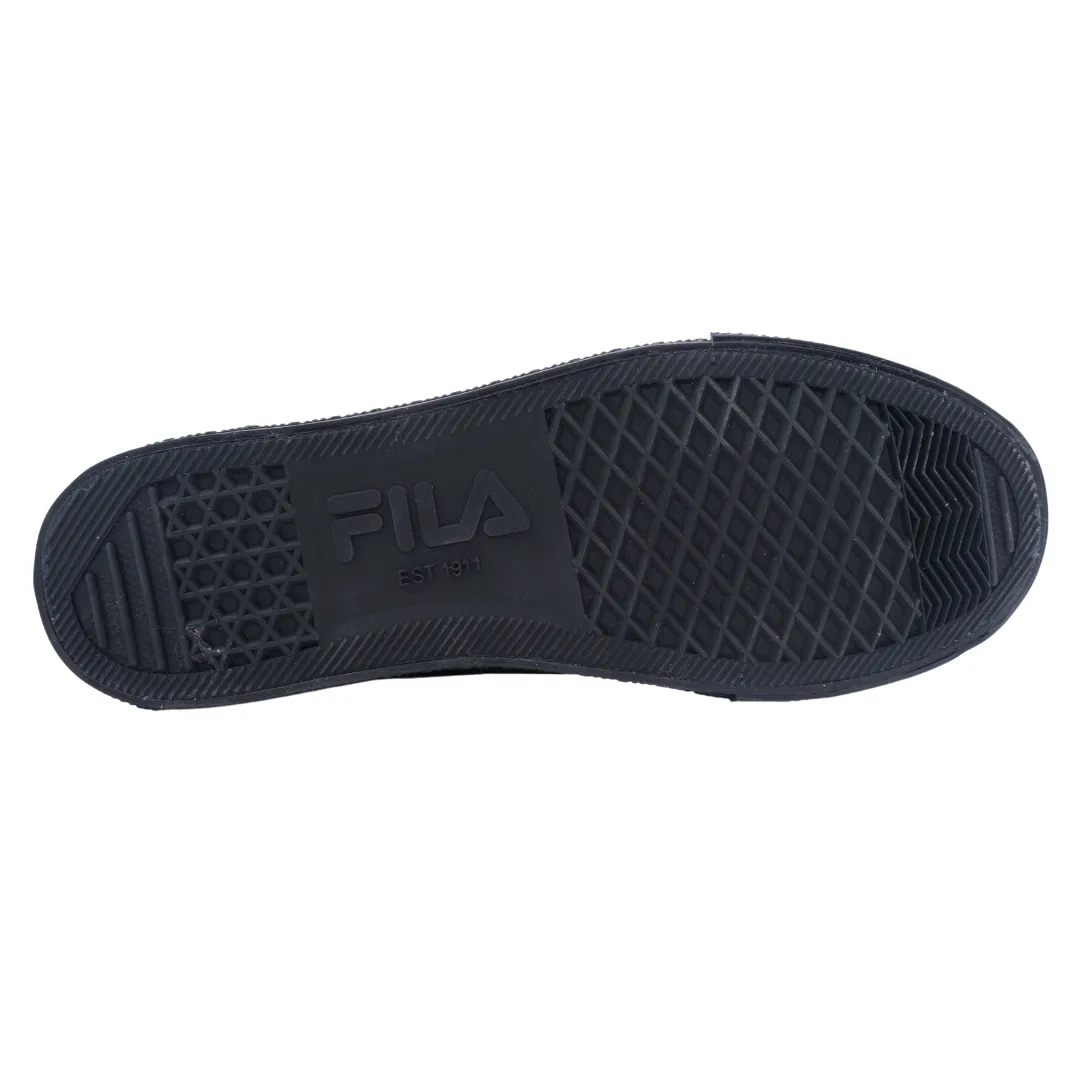 Ladies-Classic Border Sneaker - Black