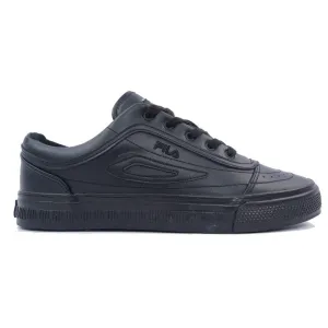 Ladies-Classic Border Sneaker - Black