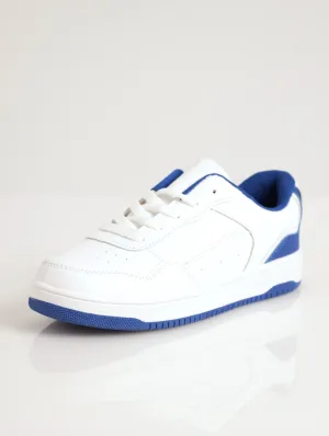 Ladies Contrast Colour Sneaker - Blue