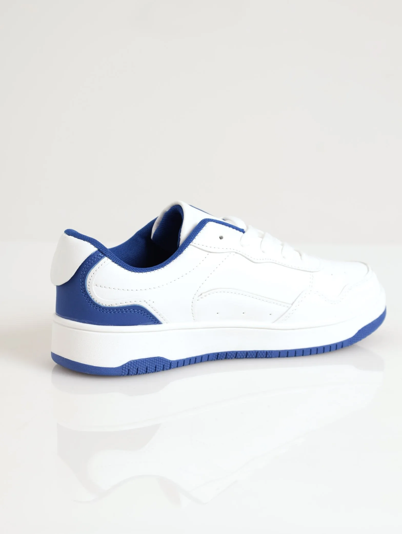Ladies Contrast Colour Sneaker - Blue