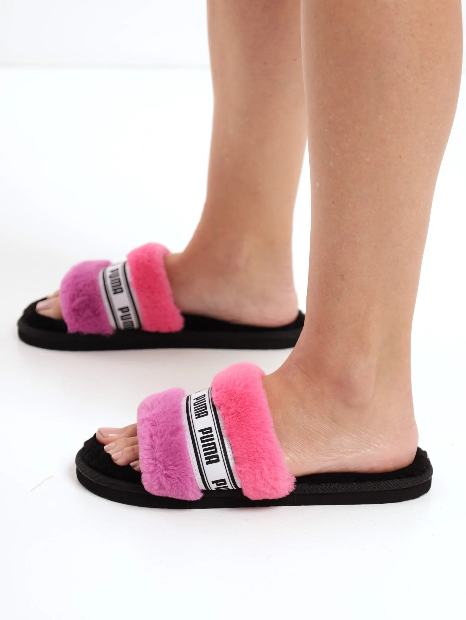 Ladies Fluff Jazzy Shoe - Mauve