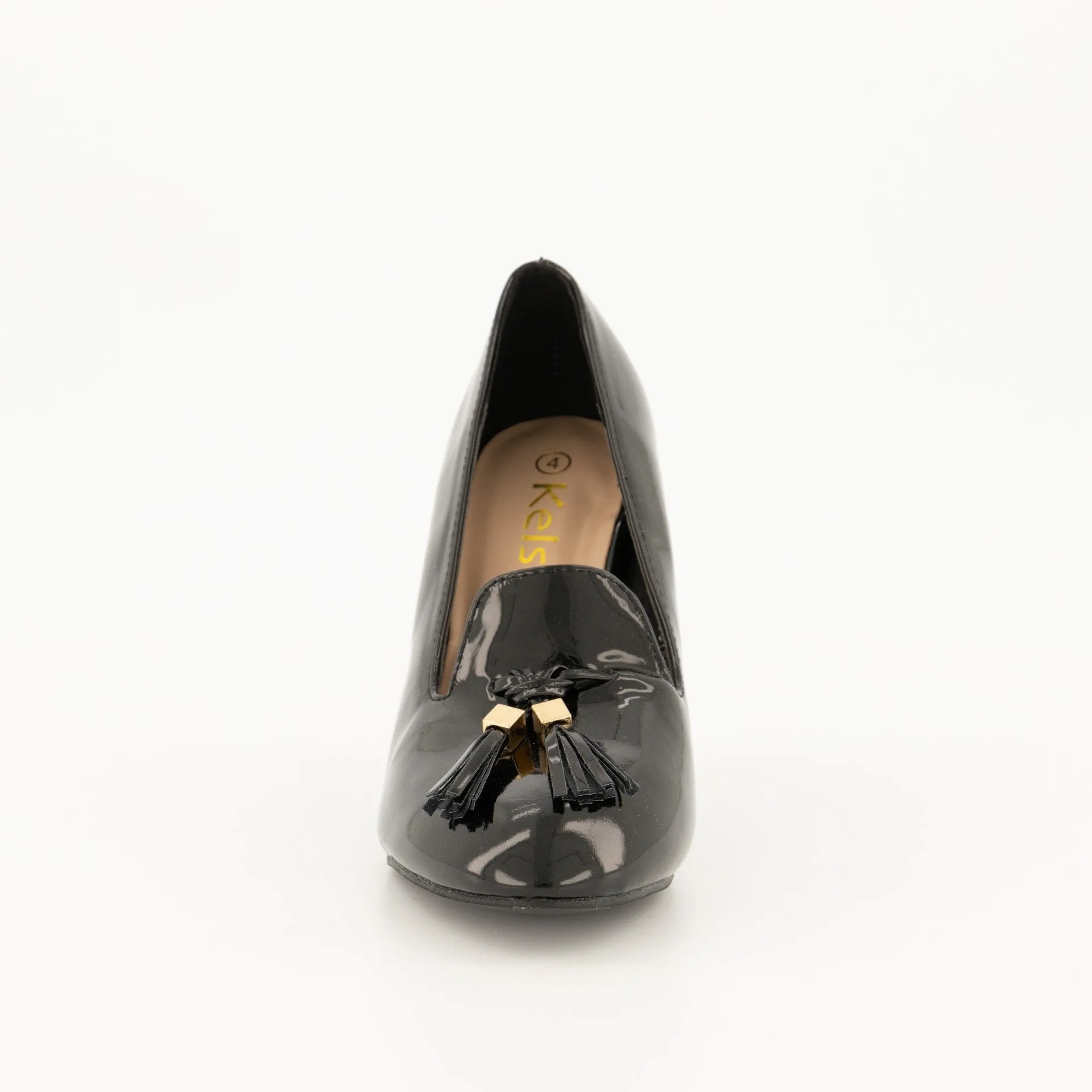 Ladies-Loafer Tassel Heel Shoe