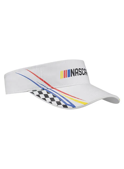 Ladies NASCAR Checkered Visor