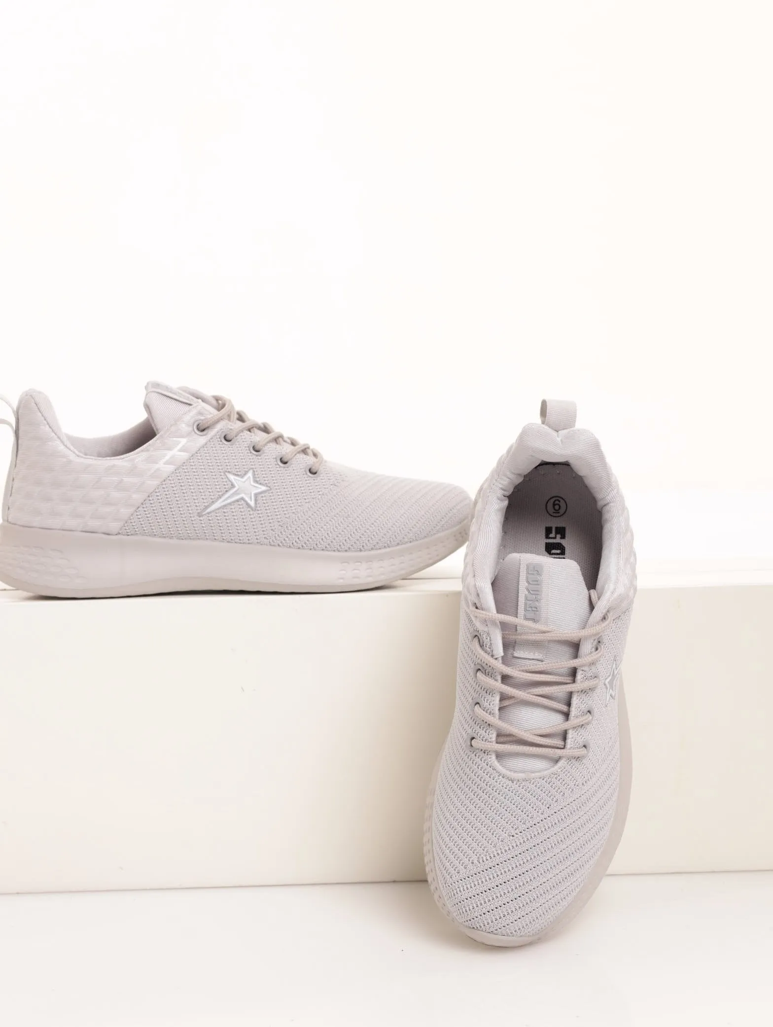 Ladies Soviet Haven Sneaker - Light Grey