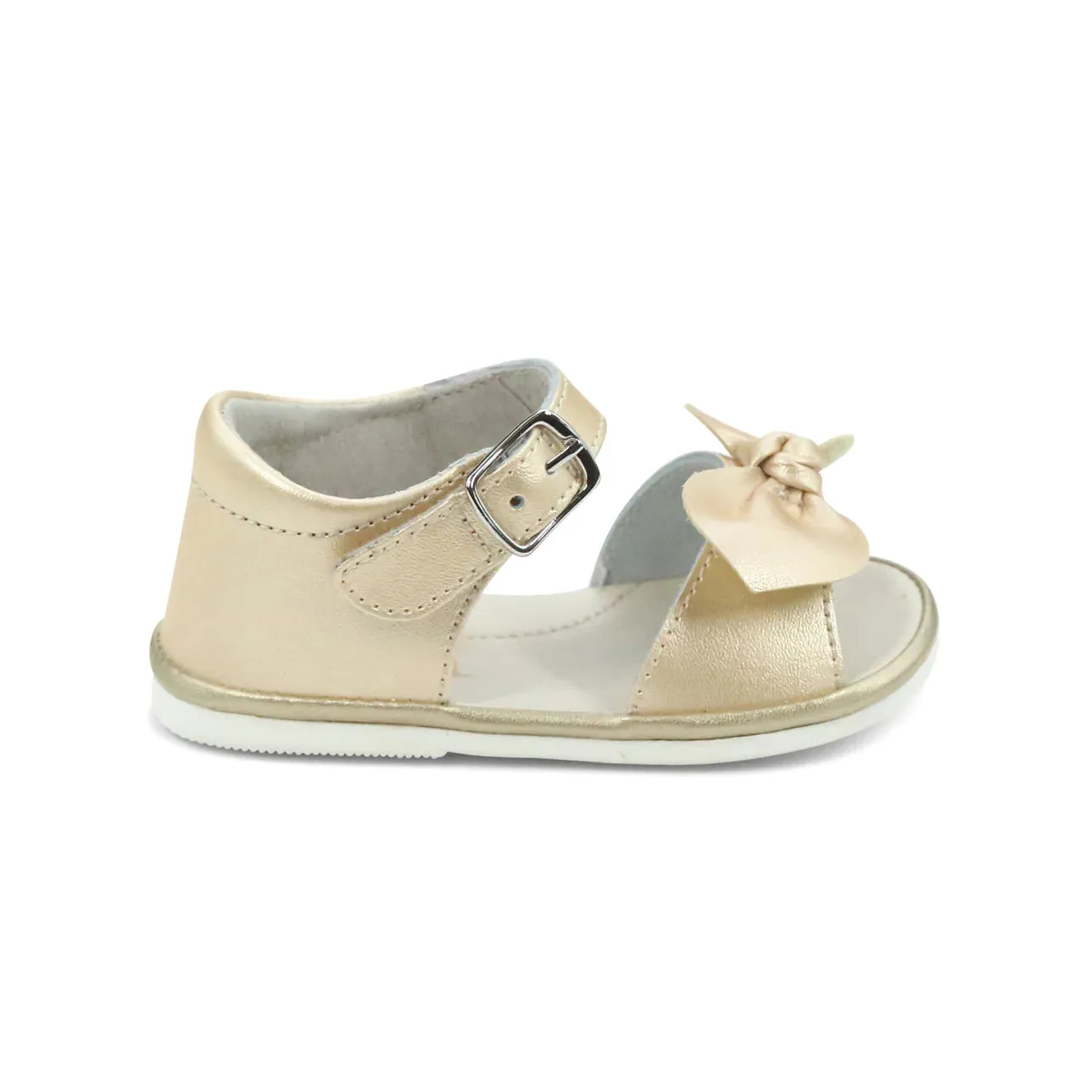 L'Amour- Champagne Jolie Bow Sandal