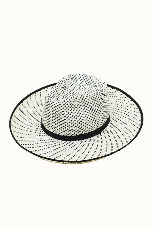 LARAMIE HAT - BLACK/NATURAL
