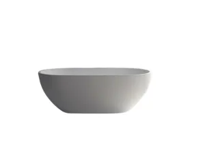 Legion Furniture WJ8619 Series 70.1” Matt White Solid Surface Bath Tub