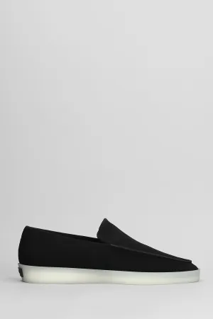 Loafer Loafers in black suede