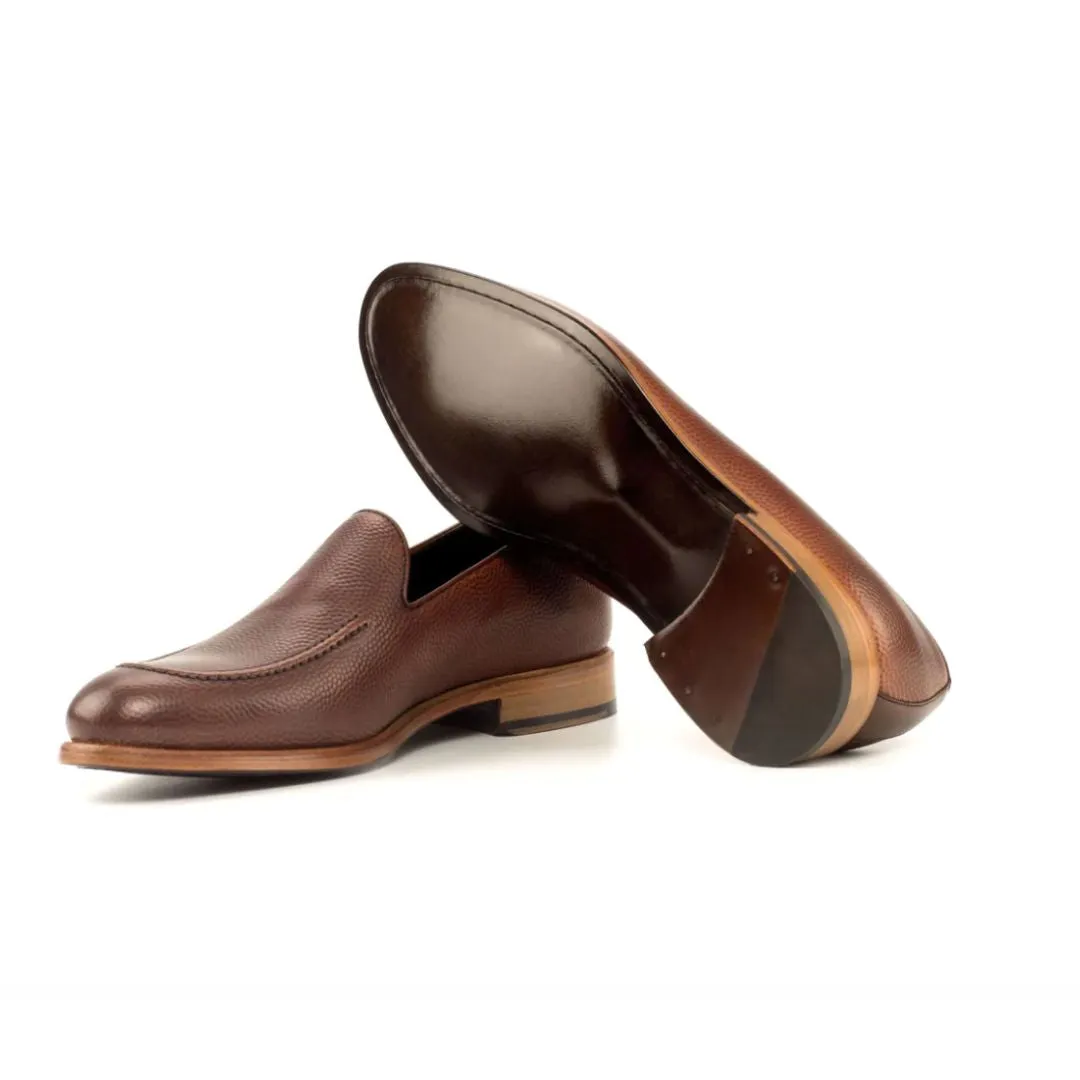 Loafer - Pebble Medium Brown