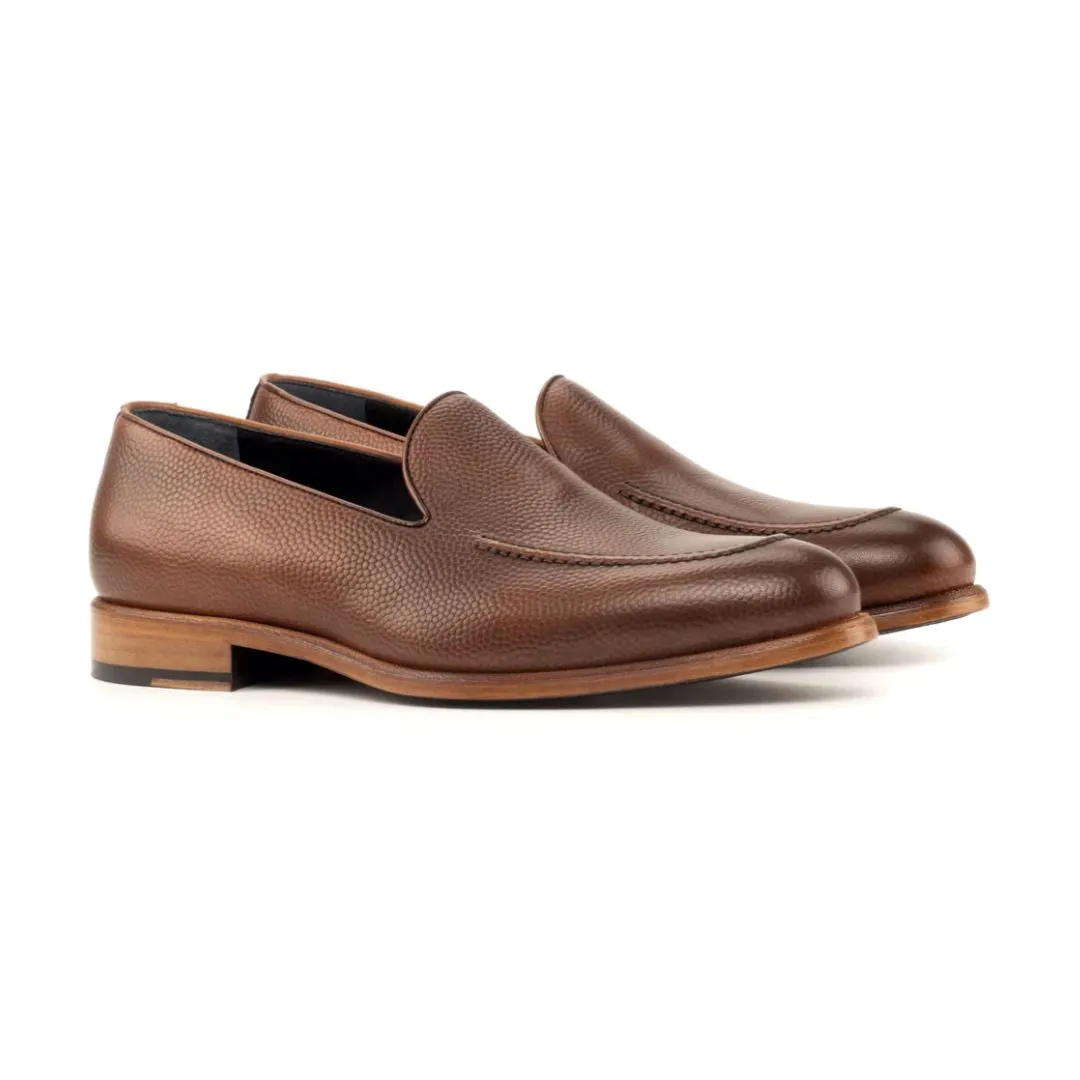 Loafer - Pebble Medium Brown