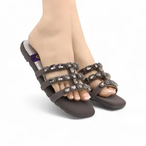 M0672 pearl slipper