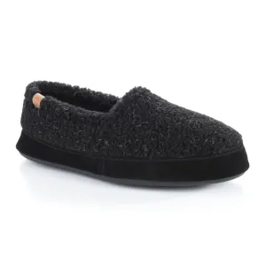 Men's Acorn® Moc Slippers with Cloud Cushion® Comfort - Black - A10086ACE