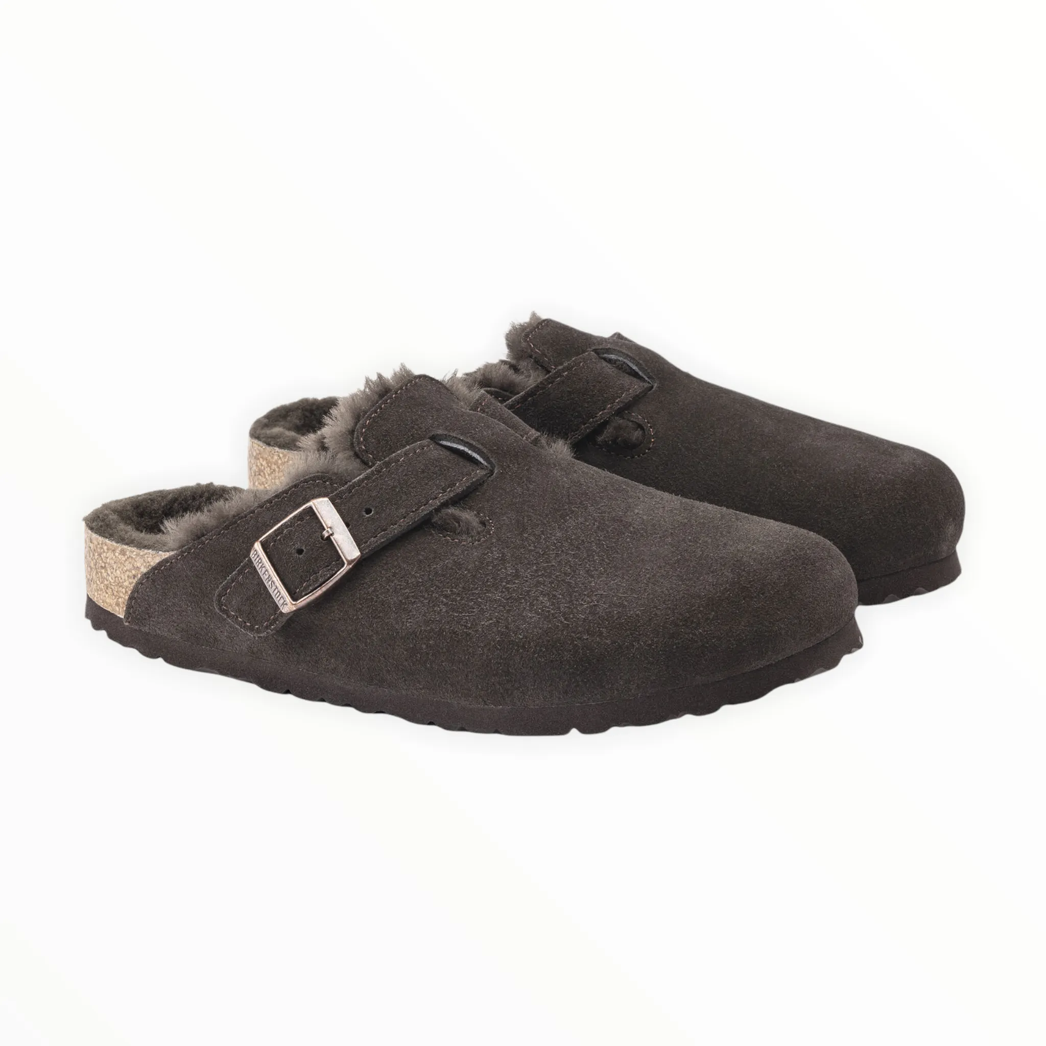 Men's Boston Shearling Suede Leather