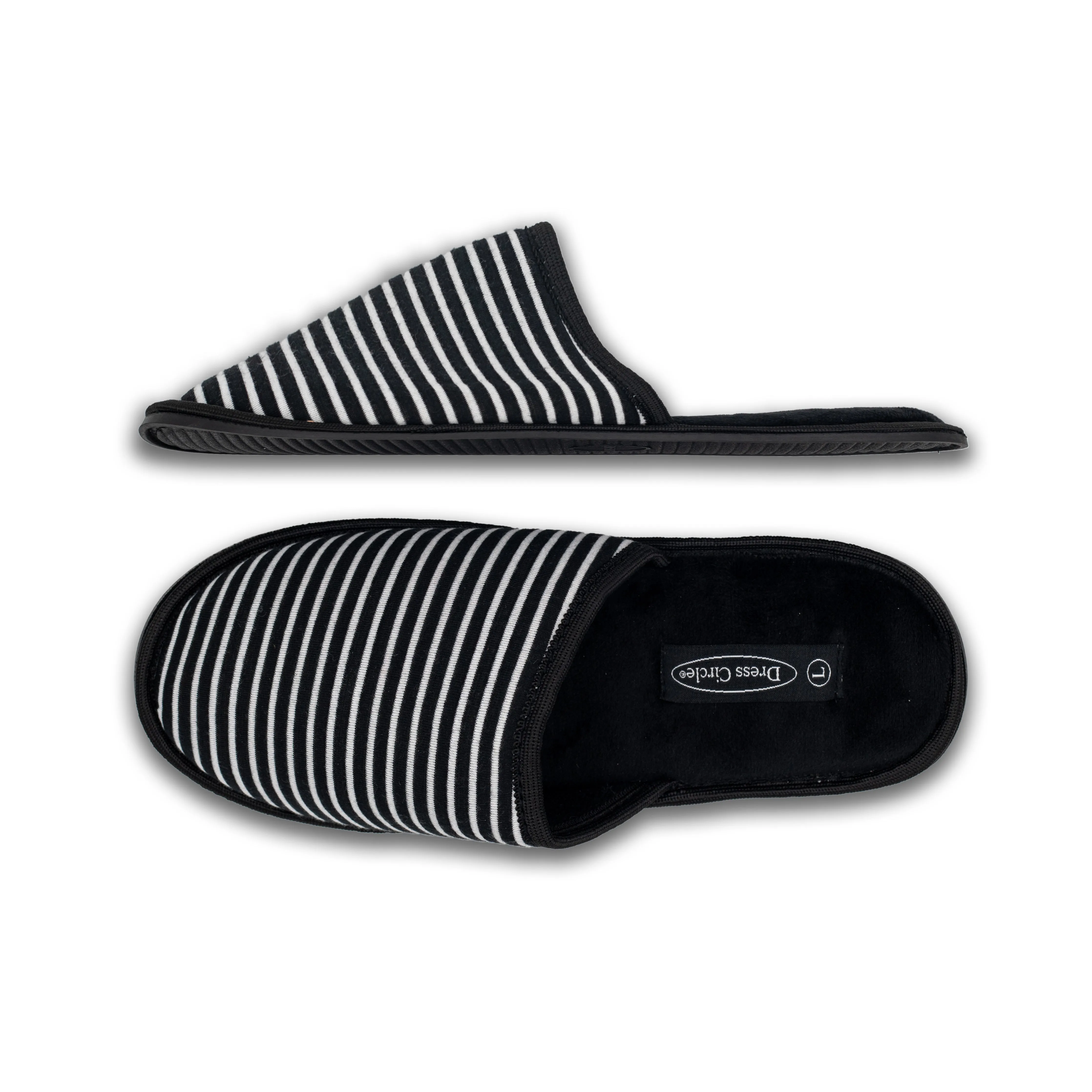 Men's Slippers with Stripes