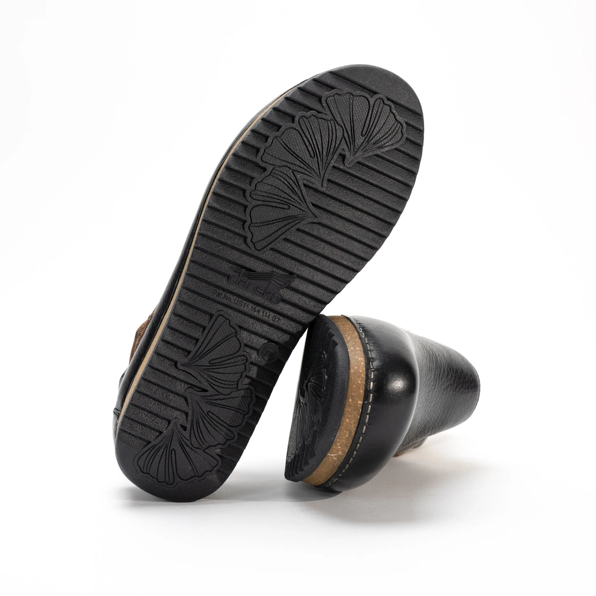 MERRIN - BLACK - LEATHER