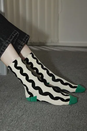 Mid-rise Crew Socks - 4 Types