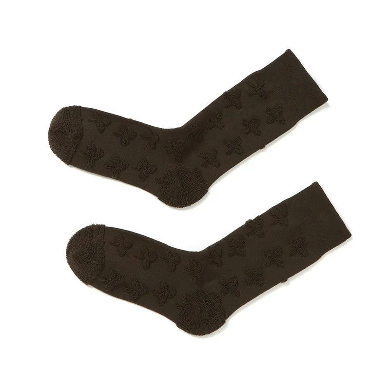 Mid-rise Crew Socks - 4 Types