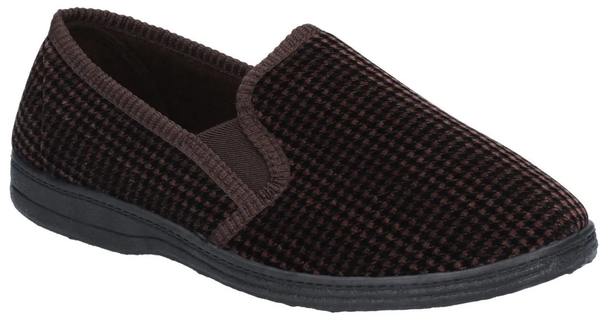 Mirak Highbury Mens Twin Gusset Slippers