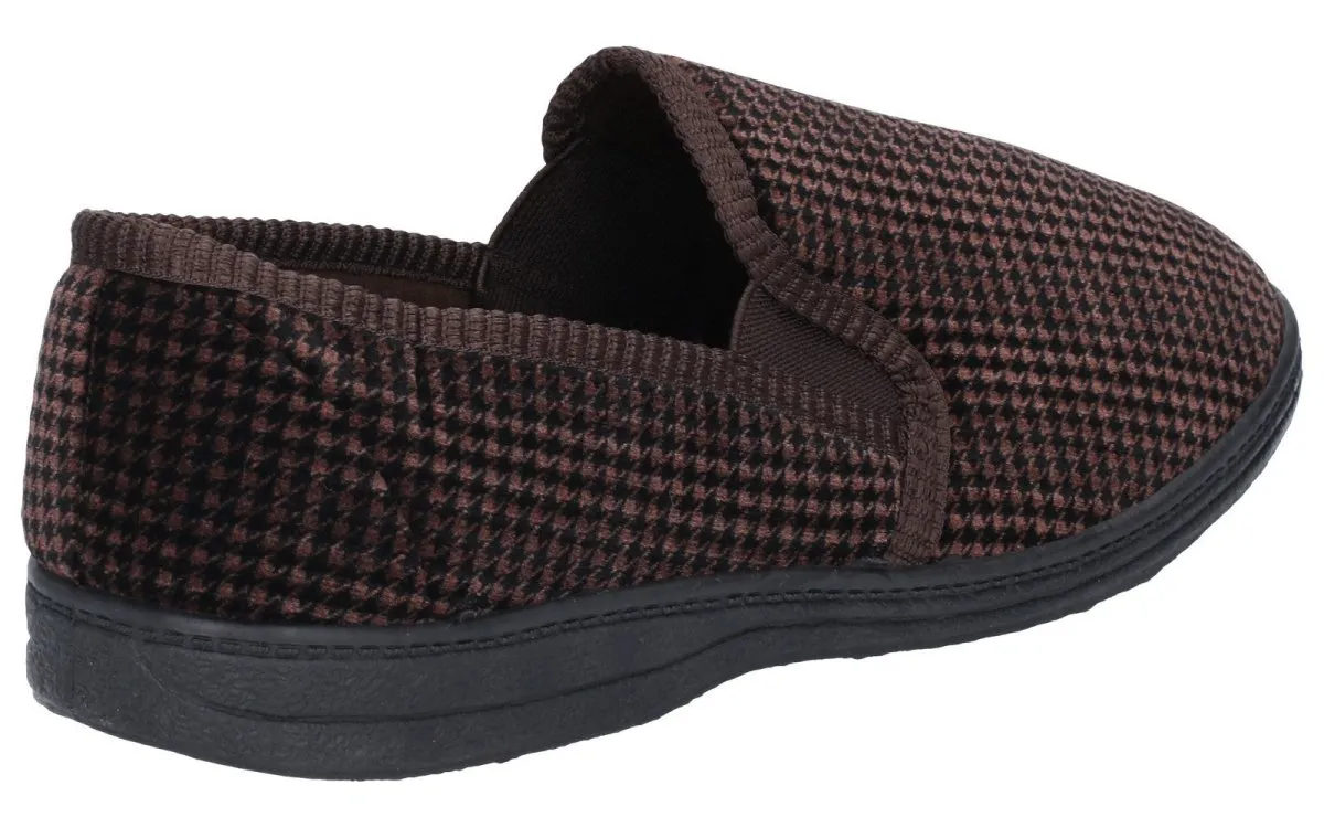 Mirak Highbury Mens Twin Gusset Slippers