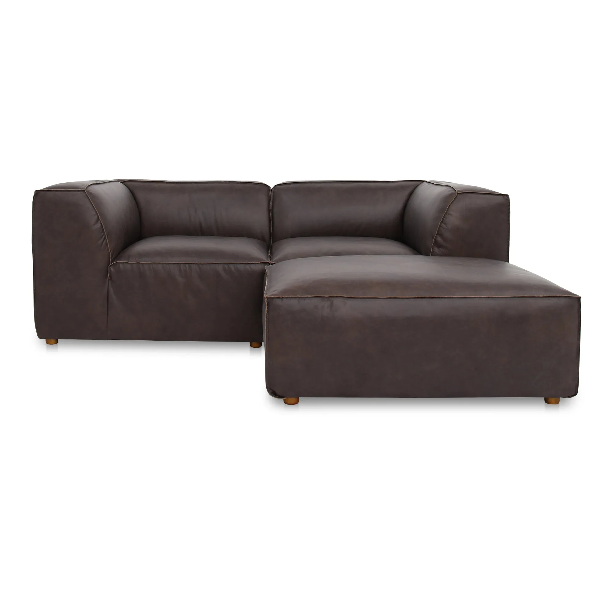 Modular Designer Haven: Customizable Leather Sitting Solution