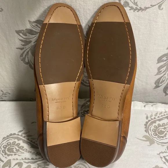 Moretti Gold Label‎ Owen leather 9.5 D penny loafers