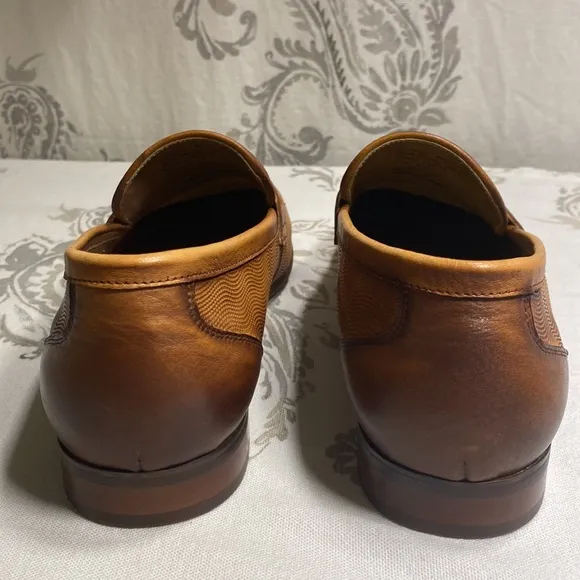 Moretti Gold Label‎ Owen leather 9.5 D penny loafers