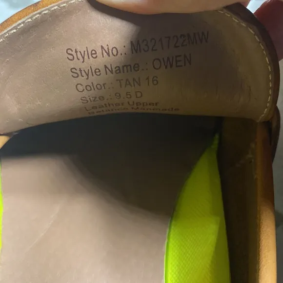 Moretti Gold Label‎ Owen leather 9.5 D penny loafers