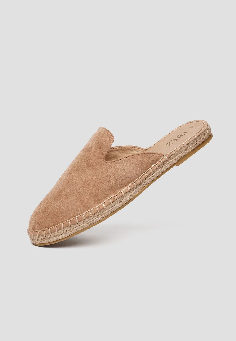 MULE VEGAN SUEDE SAND